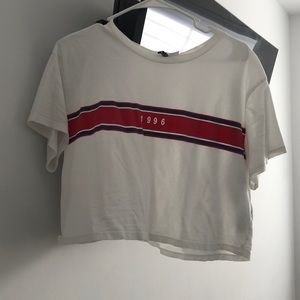 white h&m shirt